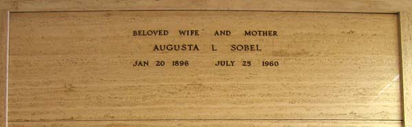 Augusta Laser Sobel's cryptstone