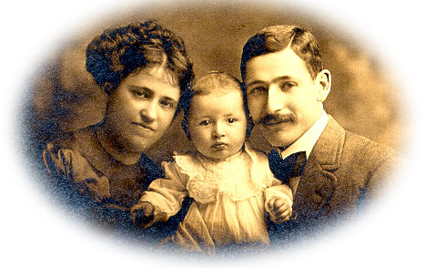 Abe & Rose Perlman with baby Ben