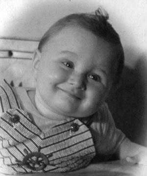 Barry Pearlman as a baby
