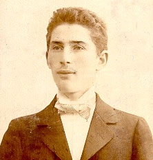 Bernard Perlman as a young man