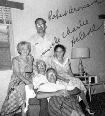 Sophie & Dave with Charles and Helene Perlman and Bob Aronson