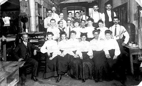 Harris in workshop