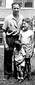 Jack Newman with young Stanley and Jay