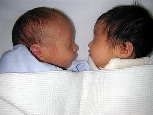 James & Juliana Cromeenes (a few days old)