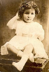 Nan D'Allesandro as a child