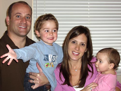 Ryan and Family on her First Birthday
