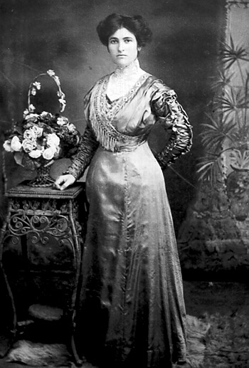 Becky Seibel as young woman