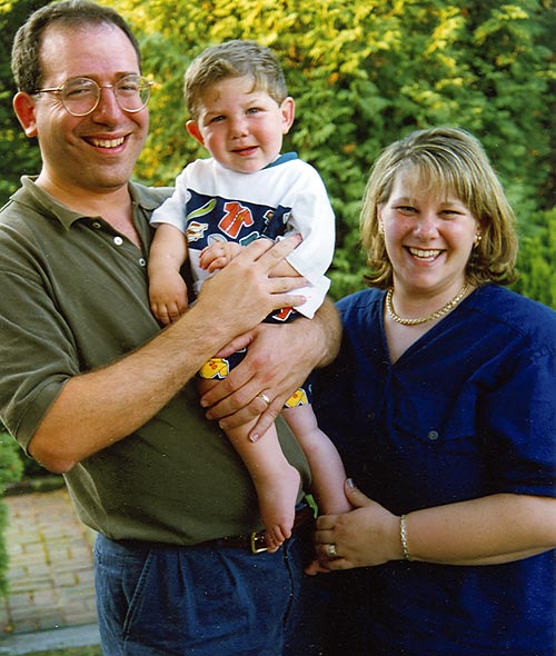 David & Lynn Schulman with Zachary (1997)