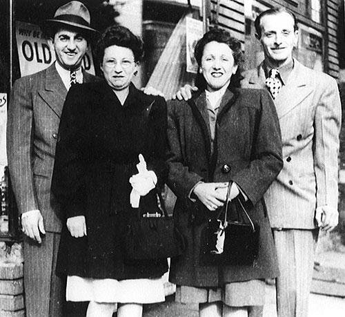 Irving & Lee Auerbach and Mary & Joe Cohen