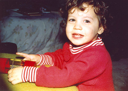 Kenny Crowley as a toddler