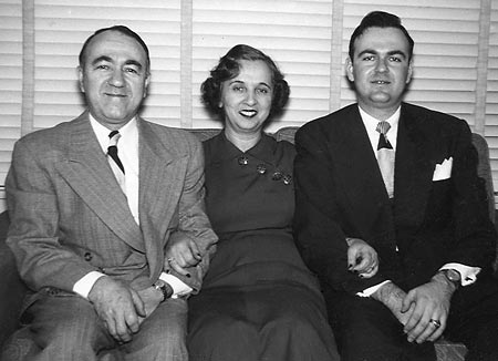 Morris & Elsie Harrison with son Arthur