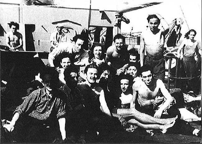 Morris Friebaum on the SS Marine Marlin (1946)