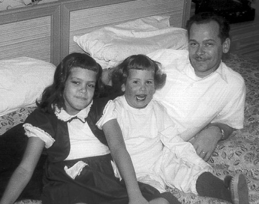 Roni, Karen Marsha, and father Joe Seibel