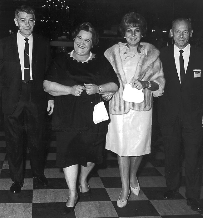 Sam & Bea and Thelma & Joe Seibel